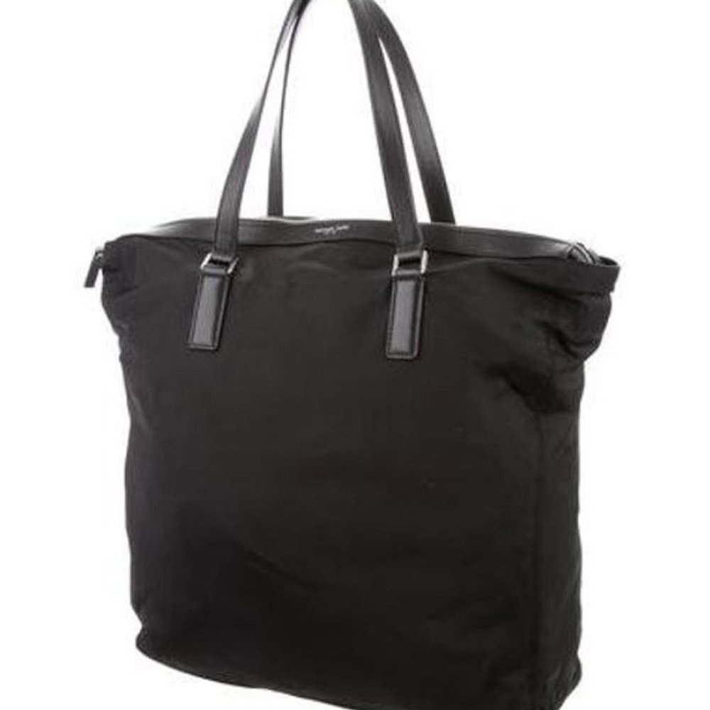 MICHAEL KORS KENT NYLON ZIP TOP TOTE HANDBAG GYM TRAVEL LAPTOP BAG - Picture 5 of 6